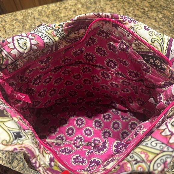 Vera Bradley Vibrant Paisley Tote Bag - Picture 4 of 5